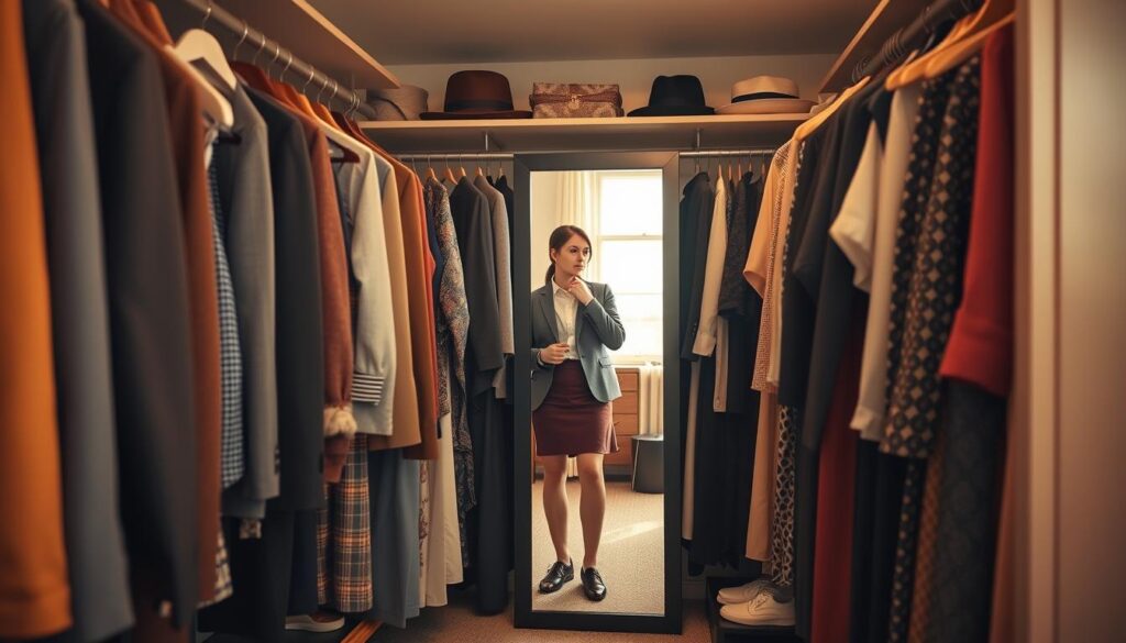 analysere garderobe stil