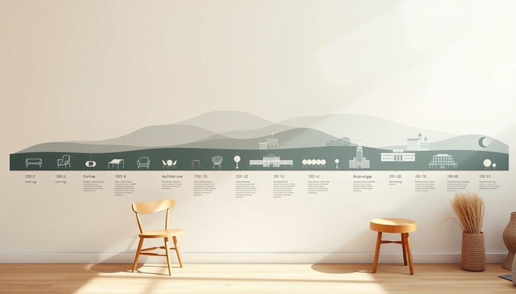 skandinavisk design tidslinje